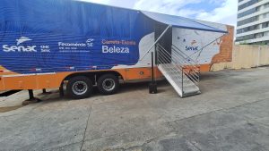 Carreta do Senac levará curso de beleza até Contenda. Foto: Divulgação/Assessoria de Imprensa/Prefeitura de Contenda