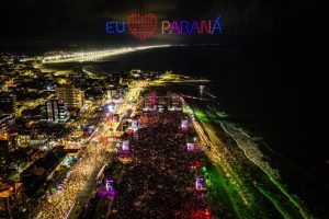 Show do DJ Alok agitou Matinhos. Foto: Jonathan Campos/AEN