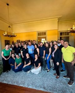 Autoridades participaram da assinatura da autorização oficial. Foto: Assessoria de Imprensa/Prefeitura de Campo do Tenente