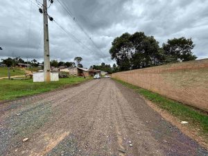 Estradas da Taquara Lisa receberam melhorias. Foto: Assessoria de Imprensa/Prefeitura de Agudos do Sul