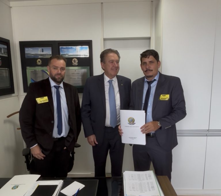 Prefeito garantiu recursos destinados à saúde do município. Foto: Assessoria de Imprensa/Prefetiura de Agudos do Sul