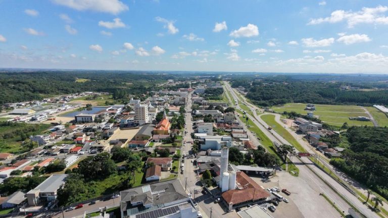 Avenida Brasil e Avenida Paraná serão revitalizadas. Foto: Assessoria de Imprensa/Prefeitura de Mandirituba