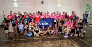 Mulheres representaram a equipe pienense na Femme Run. Foto: Divulgação