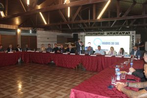 Reunião da Amsulep reuniu autoridades locais e estaduais. Foto: Arquivo/O Regional