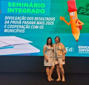 Equipe pedagógica da Secretaria de Educação participa do evento. Foto: Assessoria de Imprensa/Prefeitura de Agudos do Sul