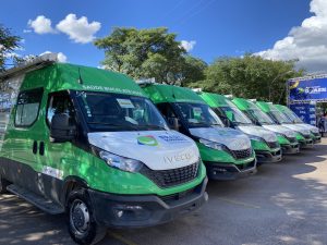 Tijucas do Sul recebeu consultório móvel de saúde bucal. Foto: Assessoria de Imprensa/Prefeitura de Tijucas do Sul