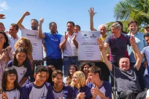 Ilha das Cobras é revitalizada e passa a abrigar a Escola do Mar no Litoral. Foto: Roberto Dziura Jr/AEN