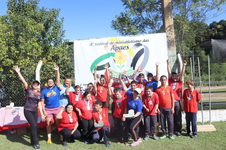 Alunos na 4ª edição do festival. Foto: Assessoria de Imprensa/Prefeitura de Agudos do Sul