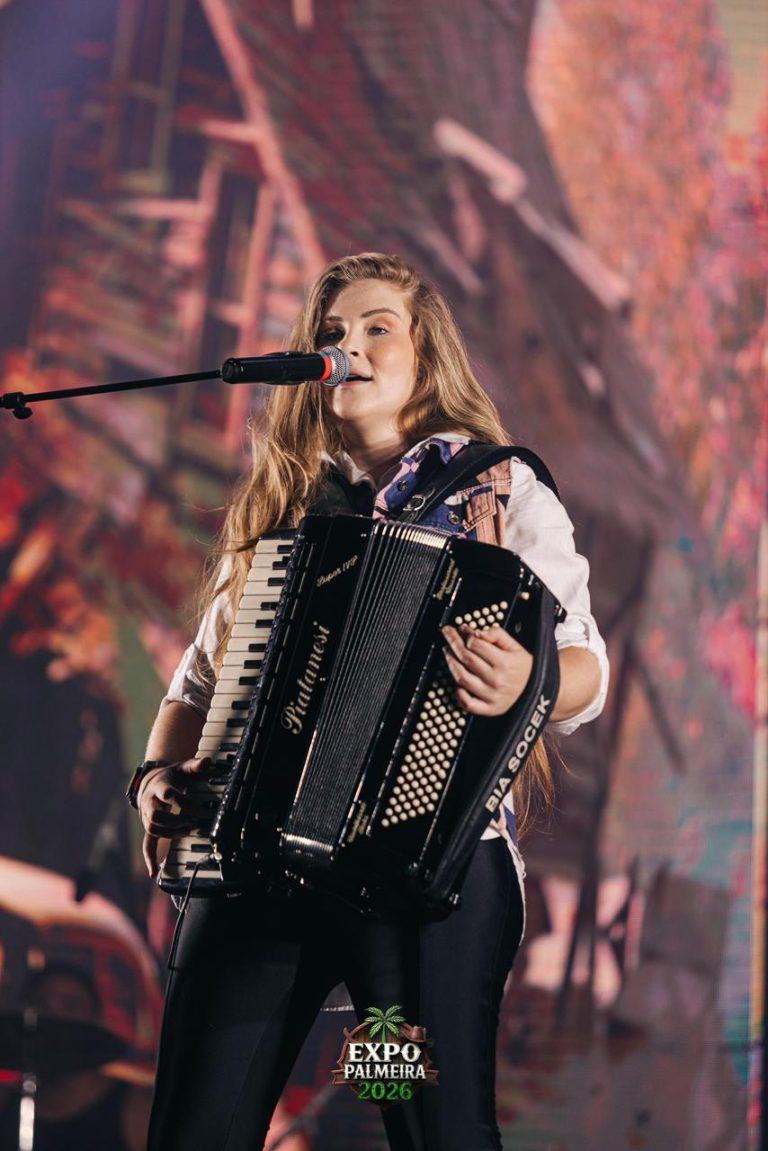 Bia Socek tem se destacado em eventos por todo o Estado. Foto: Divulgação/Bia Socek