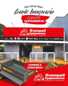 Brunnquell se prepara para inaugurar em Quitandinha. Foto: Divulgação