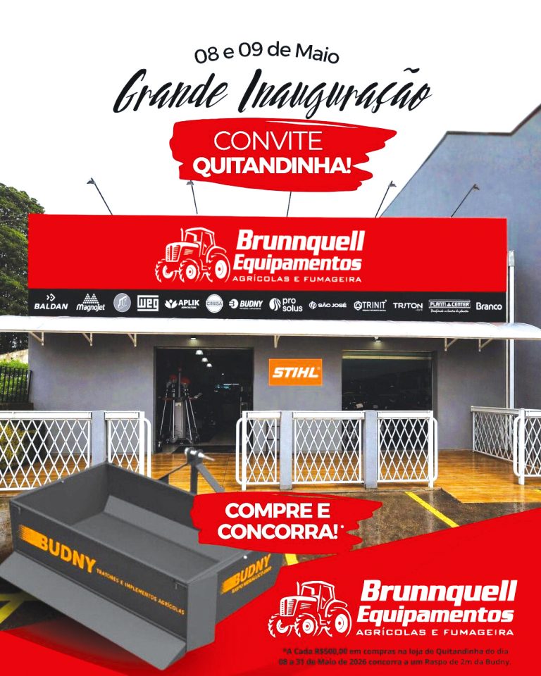 Brunnquell se prepara para inaugurar em Quitandinha. Foto: Divulgação