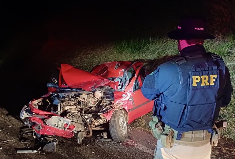 Graves colisões foram registradas pela PRF. Foto: Divulgação/PRF