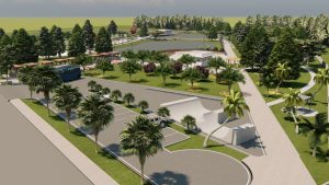 Projeto do novo parque de Tijucas do Sul. Foto: Assessoria de Imprensa/Prefeitura de Tijucas do Sul