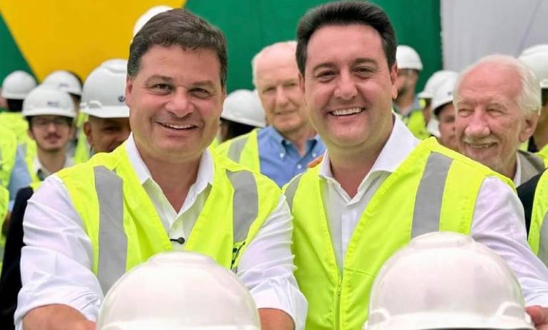 Ratinho Junior escolhe Sandro Alex como sucessor. Foto: Divulgação