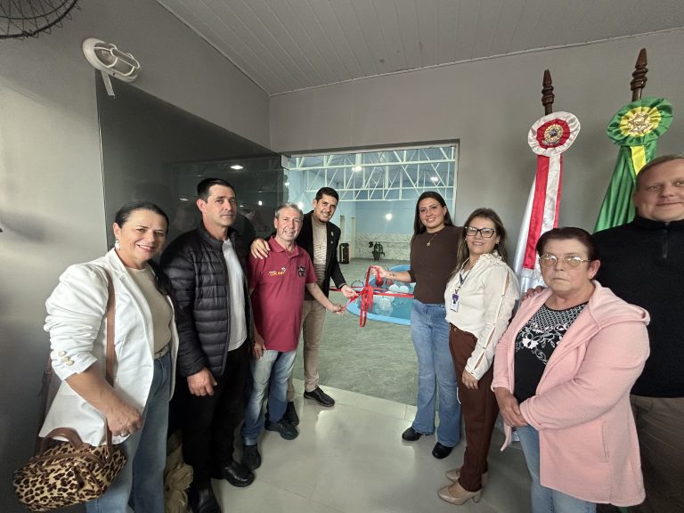 Academia de Saúde foi reinaugurada em Agudos do Sul. Foto: Assessoria de Imprensa/Prefeitura de Agudos do Sul
