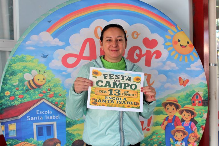 Diretora da Escola Santa Isabel convida a comunidade a prestigiar a Festa do Campo. Foto: Arquivo/O Regional