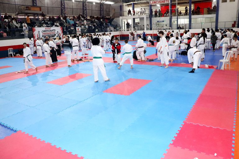 Cerca de 395 atletas participaram do campeonato. Foto: Assessoria de Imprensa/Prefeitura de Piên