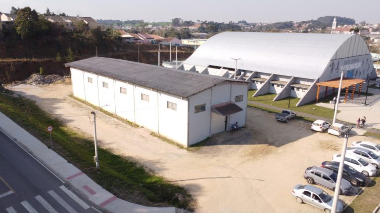 Obra será executada ao lado do Complexo Esportivo. Foto: Assessoria de Imprensa/Prefeitura de Contenda