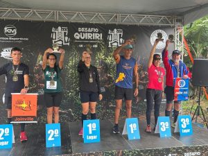 Pienense Beto Zanin como terceiro colocado na categoria do Desafio do Quiriri. Foto: Divulgação