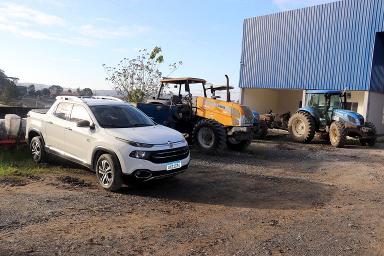 Fiat Toro estará disponível no leilão com lance inicial de R$ 67 mil. Foto: Assessoria de Imprensa/Prefeitura de Piên