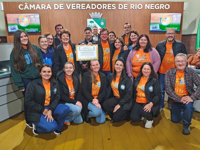 Movimento de Cursilhos foi homenageado pelo legislativo. Foto: Assessoria de Imprensa/Câmara de Rio Negro