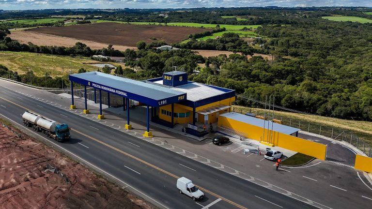 Nova unidade da PRF foi inaugurada na cidade da Lapa. Foto: Divulgação/PRF