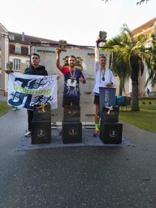 Pienense Diego Fragoso no lugar mais alto do pódio. Foto: Divulgação
