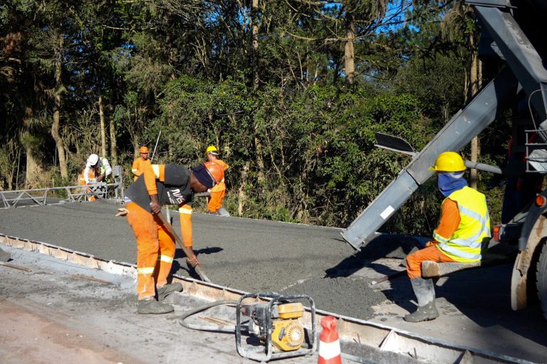 Obras entram na reta final de execução. Foto: Secom