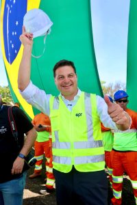 Sandro Alex cresce 20% em nova pesquisa eleitoral. Foto: Divulgação