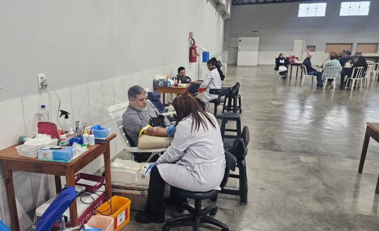 Atendimentos reuniram mais de 110 doadores. Foto: Assessoria de Imprensa/Prefeitura de Quitandinha