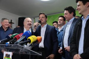 Encontro em que ocorreu definição da chapa. Foto: Divulgação/PSD