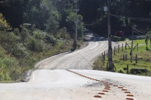 Trecho vai receber pavimentação de 1 quilômetro. Foto: Assessoria de Imprensa/Prefeitura de Piên
