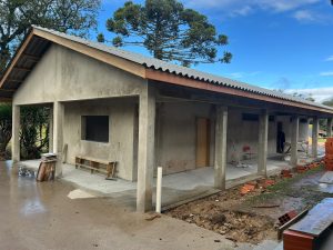 Trabalhos seguem em ritmo acelerado. Foto: Assessoria de Imprensa/Prefeitura de Agudos do Sul