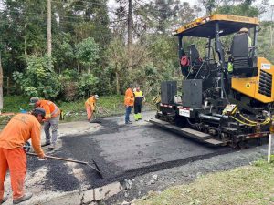 Obra entra na etapa de recomposição do pavimento. Foto: Assessoria de Imprensa/Prefeitura da Lapa
