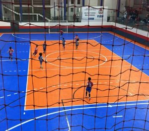 Jogos em Piên movimentaram o Ginásio Claudio de Oliveira Mendes. Foto: Reprodução