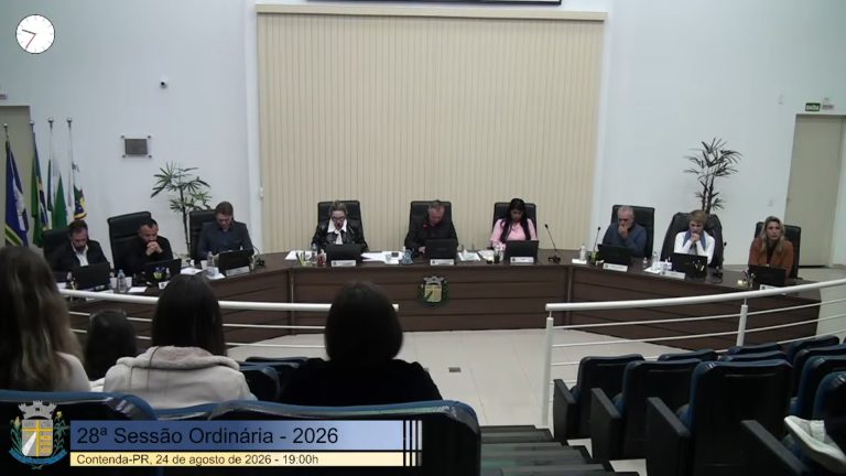 Legislativo de Contenda realizou sessão que resultou na cassação de mandatos das vereadoras. Foto: Reprodução