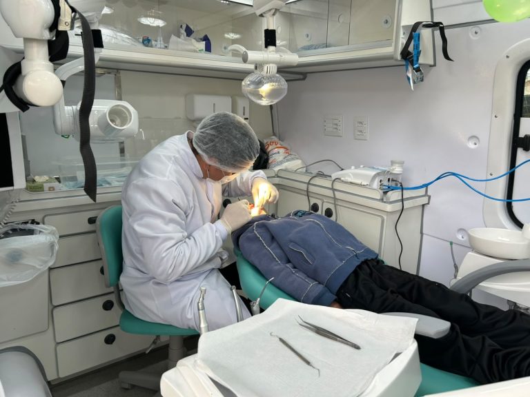 Ação visa facilitar o acesso aos serviços odontológicos. Foto: Assessoria de Imprensa/Prefeitura de Agudos do Sul