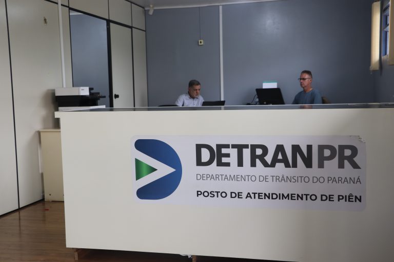 CNHs podem ser retiradas no Posto de Atendimento do Detran. Foto: Assessoria de Imprensa/Prefeitura de Piên