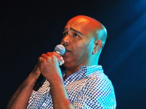 Cantor Rick durante show realizado em Piên em 2011. Foto: Arquivo/O Regional