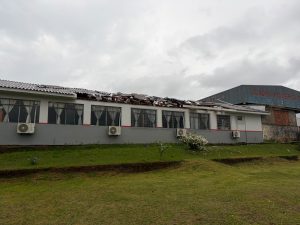Estragos foram registrados na cidade de Espigão do Alto Iguaçu. Foto: Assessoria de Imprensa/Prefeitura de Espigão do Alto Iguaçu