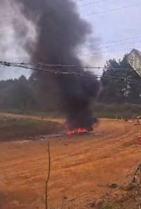 Grave acidente vitimou piloto durante campeonato de arrancada. Foto: Reprodução/Redes Sociais