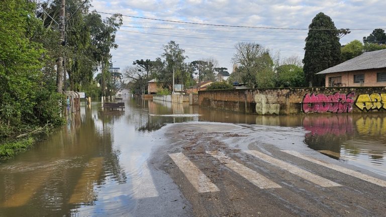 Nivel do rio Negro começa a diminuir. Foto: Assessoria de Imprensa Prefeitura de Rio Negro