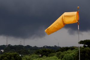 Região está em alerta para temporais. Foto: Gilson Abreu/AEN