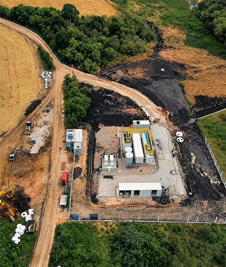 Município está recebendo uma Estação de Tratamento de Esgoto (ETE). Foto: Reprodução Redes Sociais/Prefeitura de Tijucas do Sul