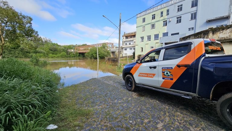 Município enfrenta nova inundação. Foto: Assessoria de Imprensa/Prefeitura de Rio Negro