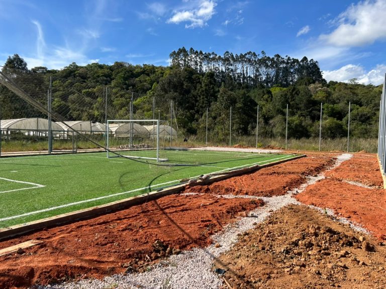 Obra de ampliação segue em ritmo acelerado. Foto: Assessoria de Imprensa/Prefeitura de Agudos do Sul