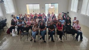Encontro reuniu cerca de 40 profissionais da saúde. Foto: Assessoria de Imprensa/Prefeitura de Quitandinha