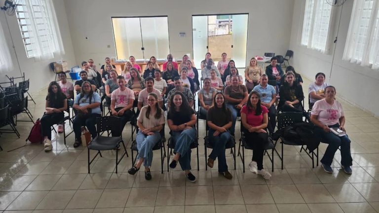 Encontro reuniu cerca de 40 profissionais da saúde. Foto: Assessoria de Imprensa/Prefeitura de Quitandinha